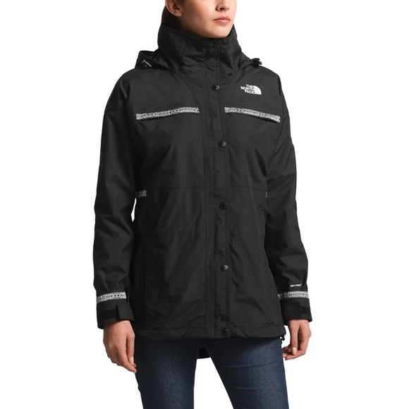 NWT THE NORTH FACE ’92 Retro Rage Black Rain Waterproof Jacket - Picture 1 of 6